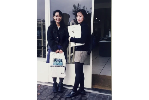 天野佳代子さんの美容&人生年表_CanCamの取材でパリに