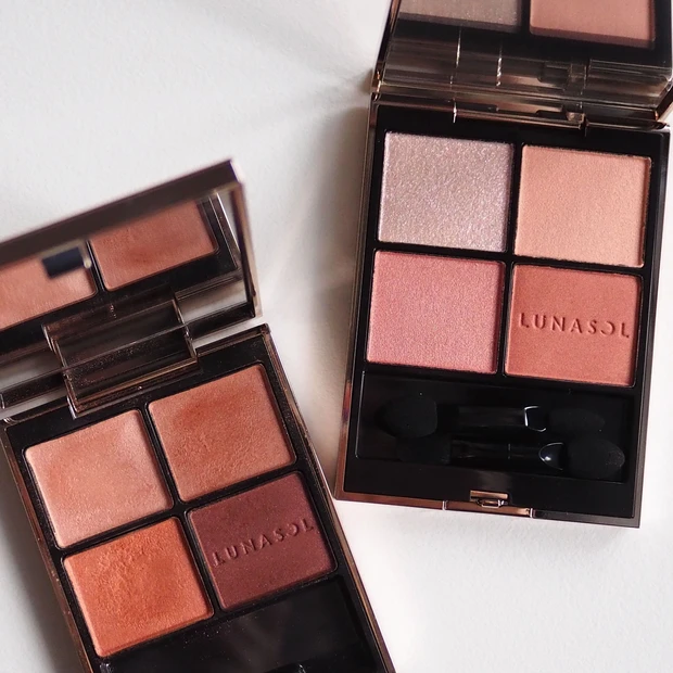 ＜14 Mahogany＞と＜21 Peach Fusion＞