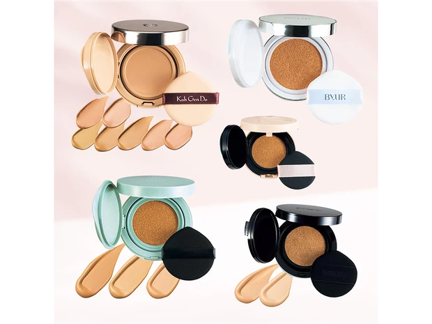【2026年新作】カバー力最強のクッションファンデーション5選！ プチプラ・韓国コスメも。おすすめアイテム特集