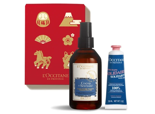 ロクシタン 限定 ギフト プレゼント 2026 NewYearピローミスト&ハンド