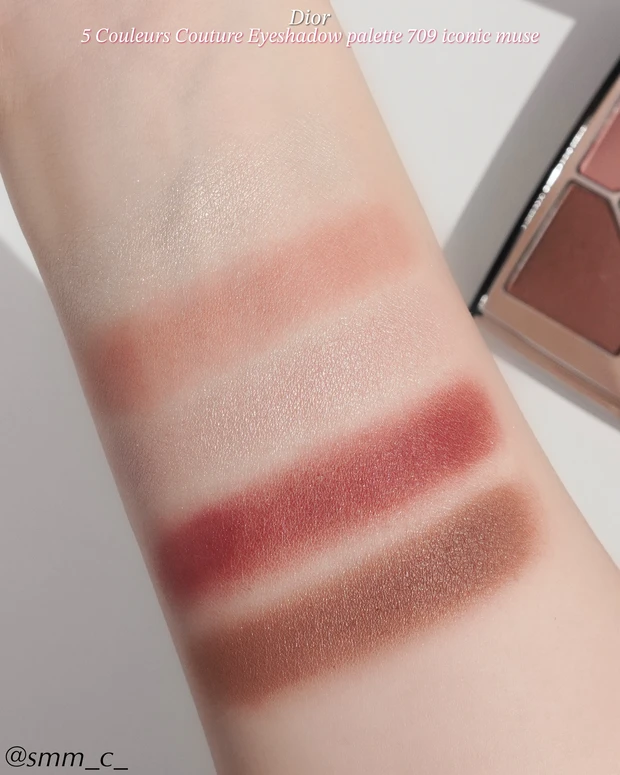 Diorの2023年春新作コスメ、ミッツァコレクションの「ディオール サンククルールクチュール アイコニックミューズ」のスウォッチ＆レビュー。パーソナルカラーも分析。_3_2