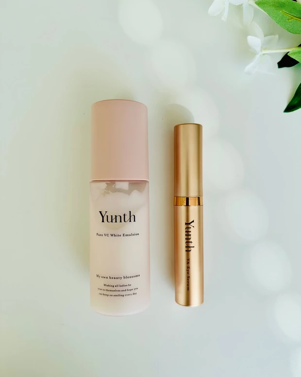 Yunth 生ホワイト乳液、Yunth VAリンクルアイセラム [医薬部外品]