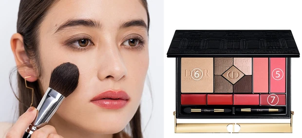 ディオール Dior クリスマスコフレ2021 メイク 琉花