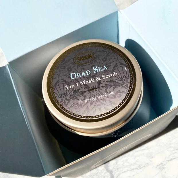 漆黒のスクラブマスク？！】SABONの新製品！