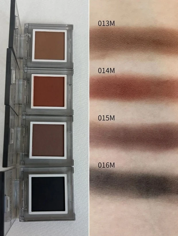 アディクション ザ シングル アイシャドウ マットのスウォッチ 3