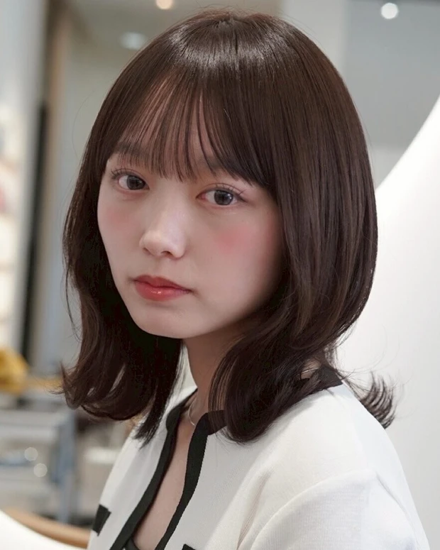 秋におすすめの髪型 ボブヘアのヨシンモリ サイド