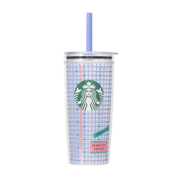 スターバックス コールドカップタンブラーMiiRチェック591ml
