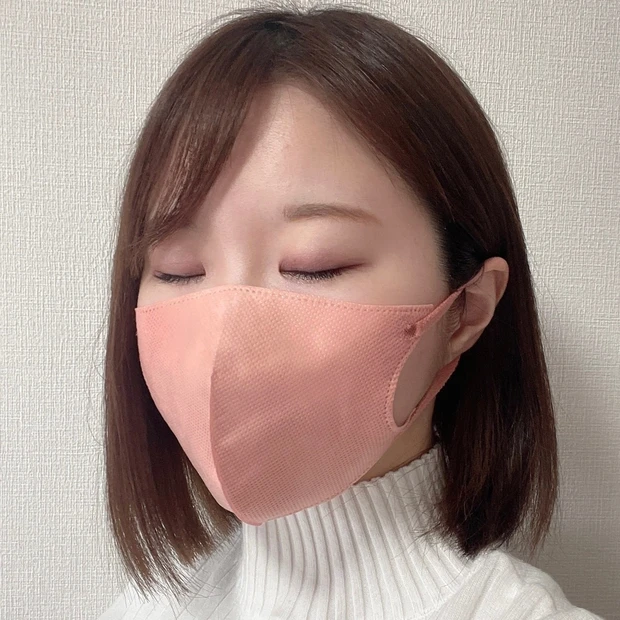 Fitty スタイルフィット立体マスク　着画