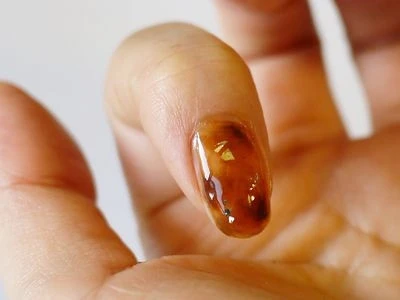 べっ甲ネイルのやり方