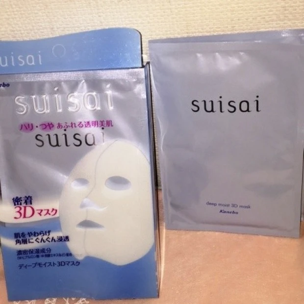 suisai☆３Dシート状美容液マスク