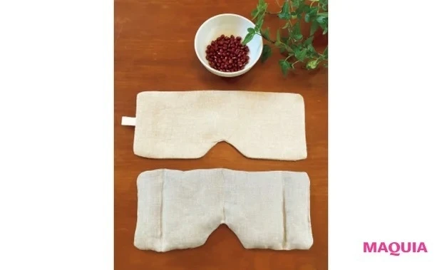 目と首の後ろを温めて、神経をゆるめると効果的