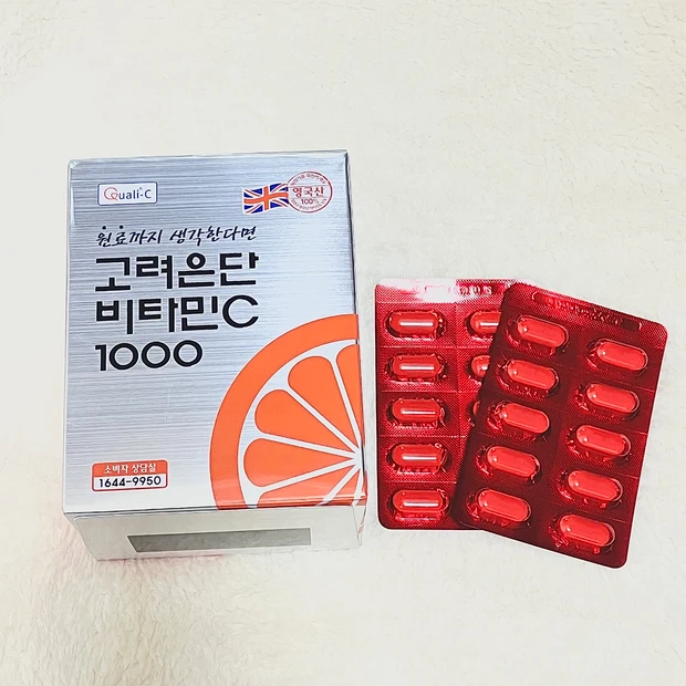 コリョウンタン ビタミンC1000mg 韓国で定番のインナーケアサプリ