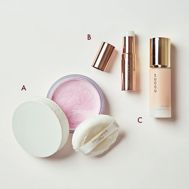 マキア 佐藤ありさ モデル メイク ベースメイク おすすめ コスメデコルテ ルナソル SUQQU