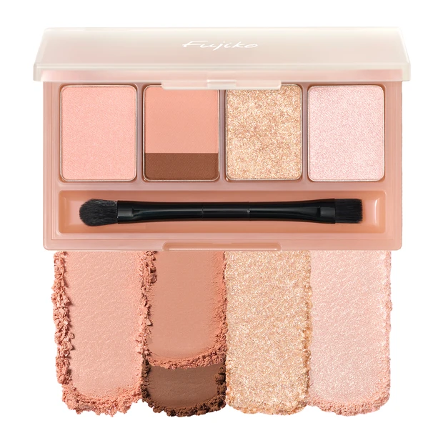 プチプラコスメ オレンジメイク フジコ マルチ イージー パレット 02