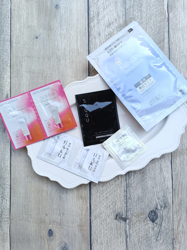 新作や話題のコスメサンプルも大充実！