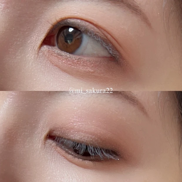 KATE　ケイト　ポッピングシルエットシャドウ　限定色　EX-5「コットンピンクポップ」　スウォッチ