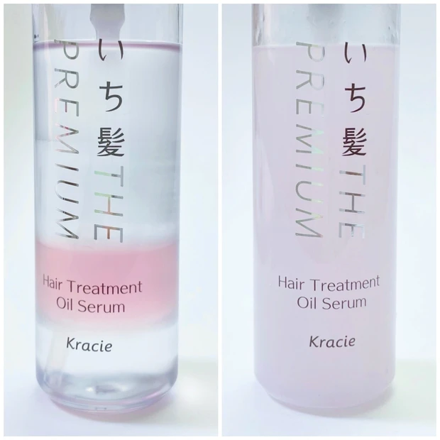 ベタつかなくて使いやすい⭐︎[いち髪 THE PREMIUM 4Xシャインシェイク美容液オイル]_2