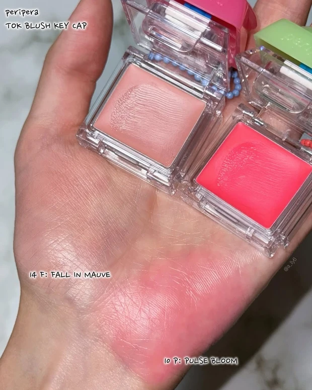 peripera ペリペラ キーボード チーク マルチ cheek blush ブラッシュ ブルベ おすすめ Qoo10 スウォッチ