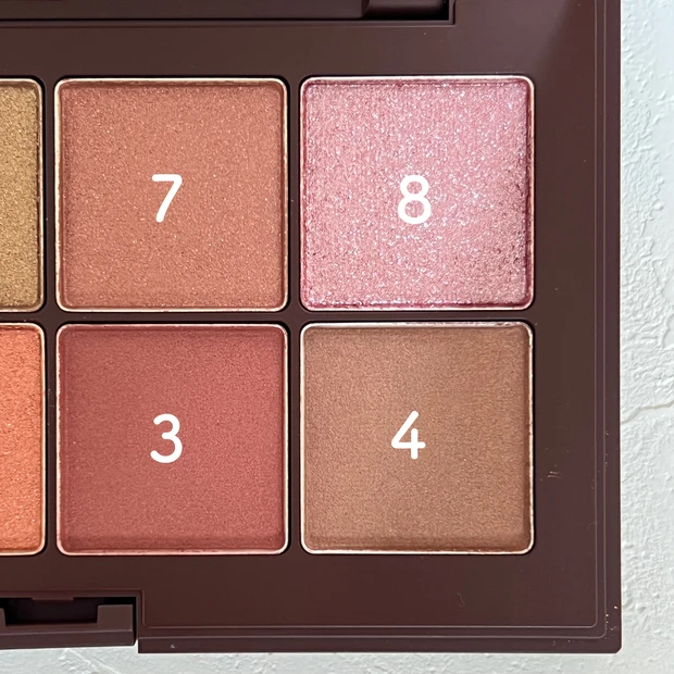 一目惚れコフレ!あたたかさとお洒落な配色が最高に可愛い!RMK ウォーム メモリーズ アイシャドウパレット【クリスマスコフレ2022】_3_2