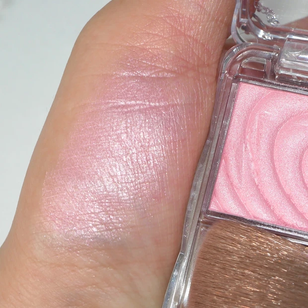 キャンメイCANMAKE パウダーチークス P02 リトルシャイピンク ブルベ 全色レビュー