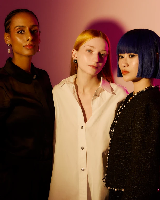 シャネル コメット コレクティヴの3名　アミィ ドラマ　セシル パラヴィナ　ヴァレンティナ リー