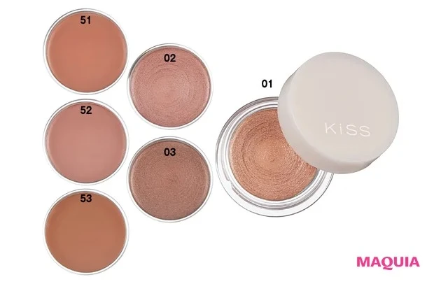 2024年夏新色アイシャドウ_KiSS(キス) メロウシャドウ