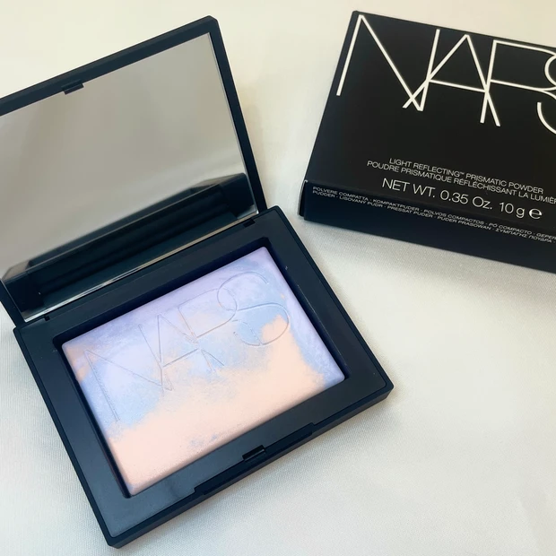 【NARS 2024秋限定色】マーブル模様のリフ粉をご紹介！既存色とも徹底比較！透明感×血色感をプラス_4_3