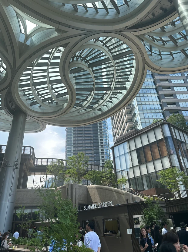 ハーブのビューティドリンクとおしゃれかき氷で夕涼み＠麻布台ヒルズのサマーガーデン_2_2