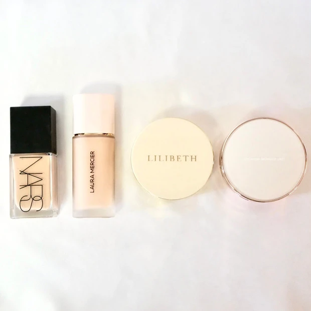 ベースメイク、下地、ファンデーション、パウダー