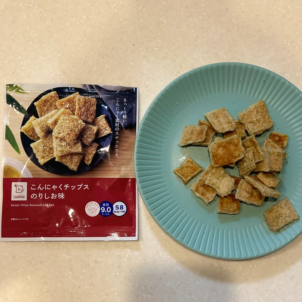 ローソン・こんにゃくチップスのりしお味