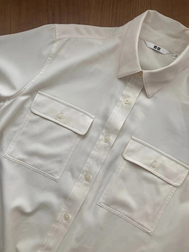 おすすめユニクロ UVカット【シャツ】 UVカットシャツ(長袖)レビュー