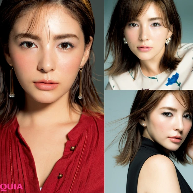 パープルブラウンで印象を和らげ！ クールな顔立ちを生かすアイパレット3段…