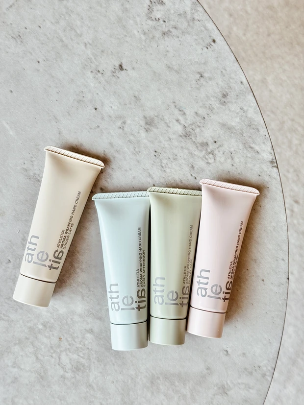 アスレティア ハンドクリーム ギフト 精油 アロマ ハンドケア オーガニック