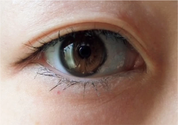 落ちない &be ペンシルアイライナーをお試し 昼