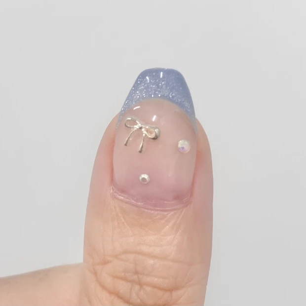 韓国っぽデザイン！バレエコアネイル♡_2_2