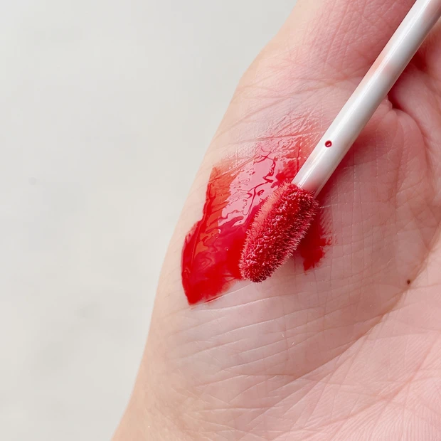 ルナソル リップグロウフラッシュ EX02 スウォッチ