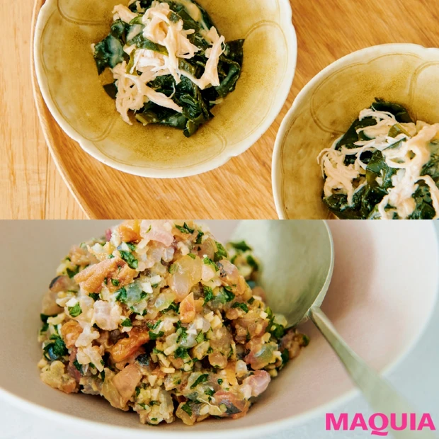 美をつくる秘密がいっぱい! 海藻&漬物を使った地味メシレシピ