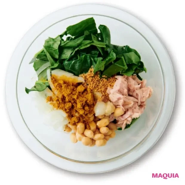 【美容スープレシピ】トマトの酸味がきいたさわやかな味わい 「カレートマトビーンズスープ」_作り方