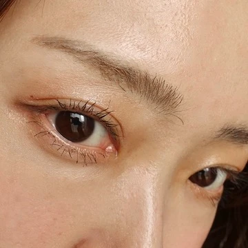 【ロムアンド】人気の眉マスカラ5色を比較レビュー！ハンオールブロウカラの推しカラー紹介：②【垢抜けベージュなら】03 モダンベージュ