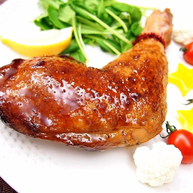 Xmasディナーの主役♪  クリスマスチキンのマーマレード焼き！