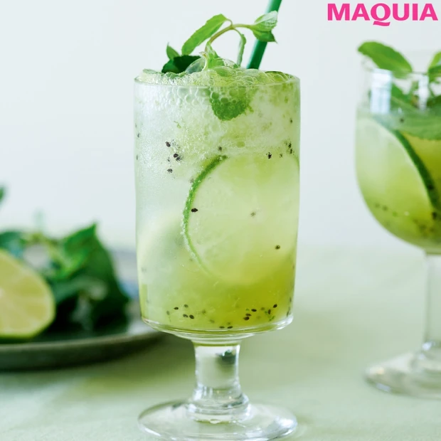 ビタミンCたっぷり! 爽やかな夏のドリンク「モヒート風キウイソーダ」レシ…