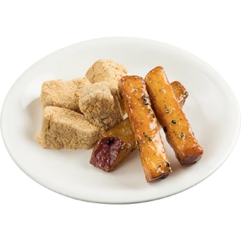 スシロー_わらび餅と大学芋のどっちも盛り(197kcal)