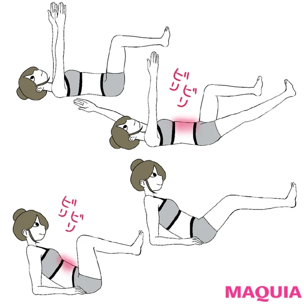 話題沸騰のやせ筋トレにチャレンジ！ 30日間でウエストも体重もマイナスに…