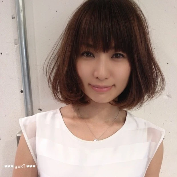 new hair♡久しぶりに前髪作りました@SHIMA 青山