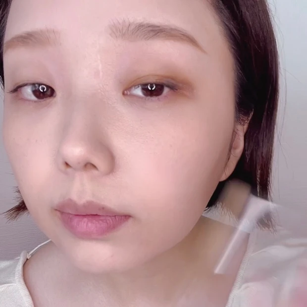 【イエベ春向けメイク】ファミマで買えるプチプラコンビニコスメsopo（ソポ）アイパレット 02 スモーキーブルーで作る、イエベ春のカーキメイク【20％オフセール中!!】_7