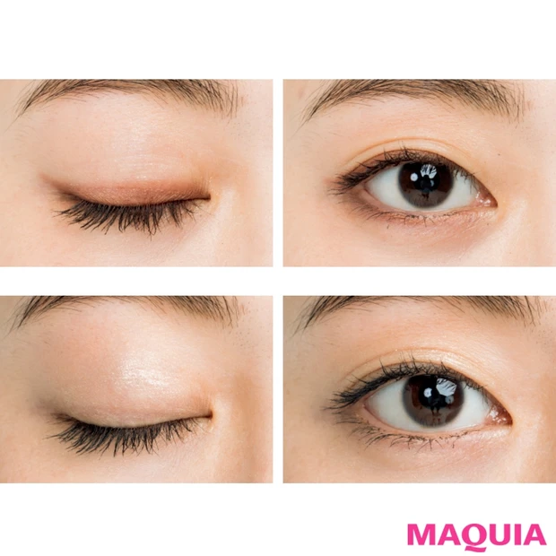 濃淡シャドウで「色っぽ」も「彫り深」も自由自在！【見たまま簡単アイレシピ…