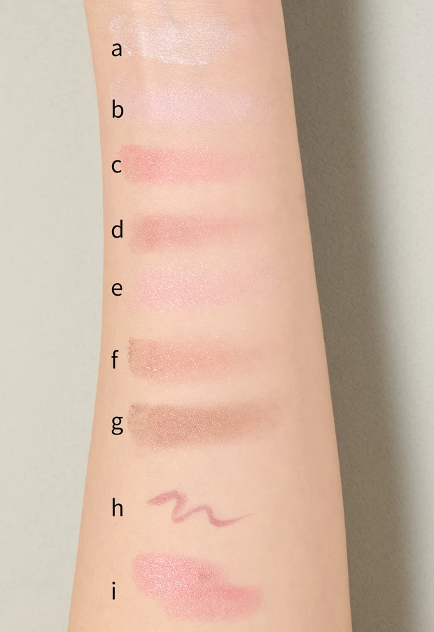 クリスマスコフレ 2025　ジルスチュアート　ブルームクチュールアイズ　ニュアンスルック リキッドアイライナー　リップブロッサム グロウ　スウォッチ