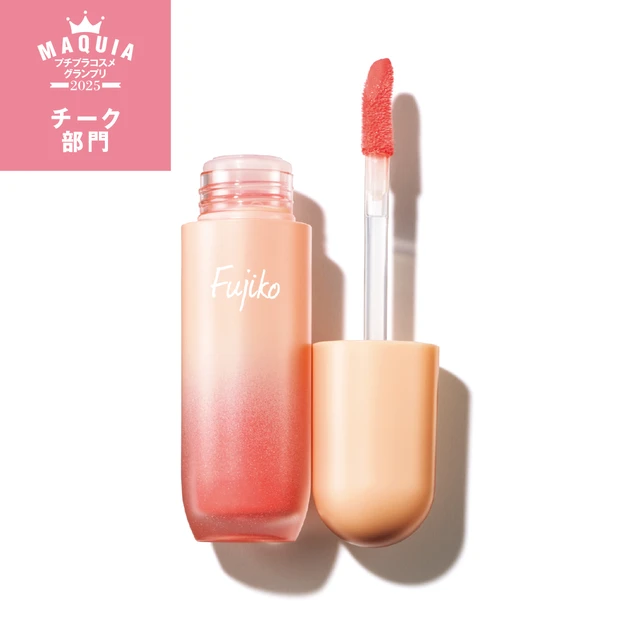 ＜プチプラコスメランキング2025＞【チーク部門ランキング1位】フジコ メロメロチーク 01