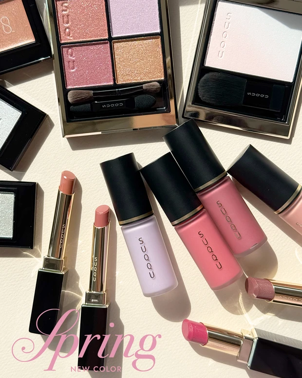 SUQQUの2026年春カラーコレクション  「桜梅桃李（おうばいとうり）」 