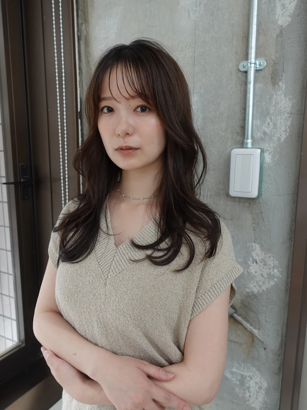 ヘアスタイル　正面